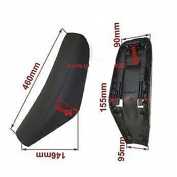 Sella nera crf 110 - sella,