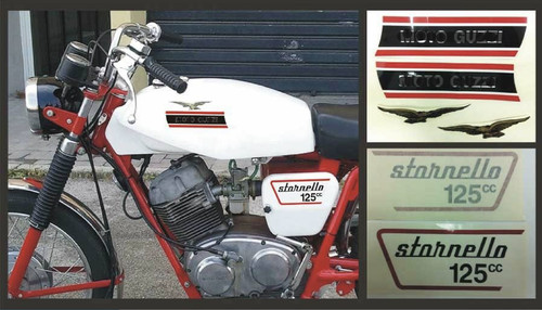 Adesivi guzzi stornello 125cc - guzzi,