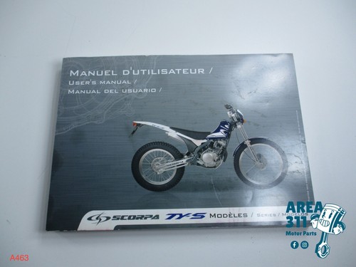 Manuale originale scorpa - manuale,