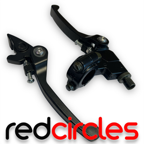 Set leva frizione freno pit - e,